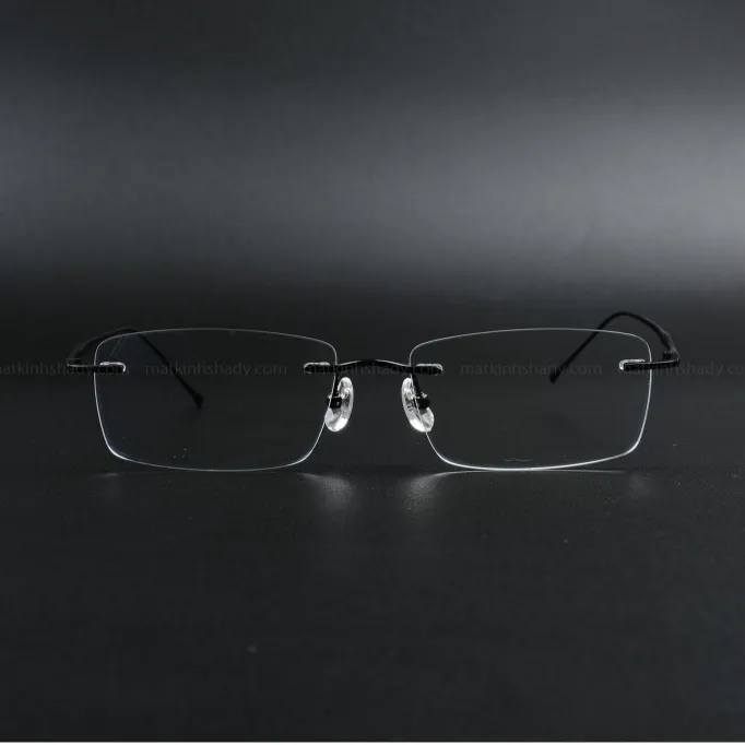 Ảnh Gọng Kính Khoan Titanium IP Cao Cấp Shady Unisex G2098 (Nhiều Màu) 2