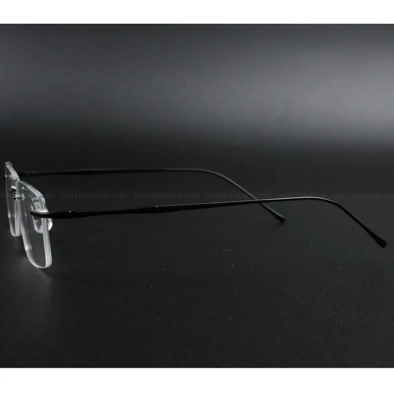Ảnh Gọng Kính Khoan Titanium IP Cao Cấp Shady Unisex G2098 (Nhiều Màu) 4