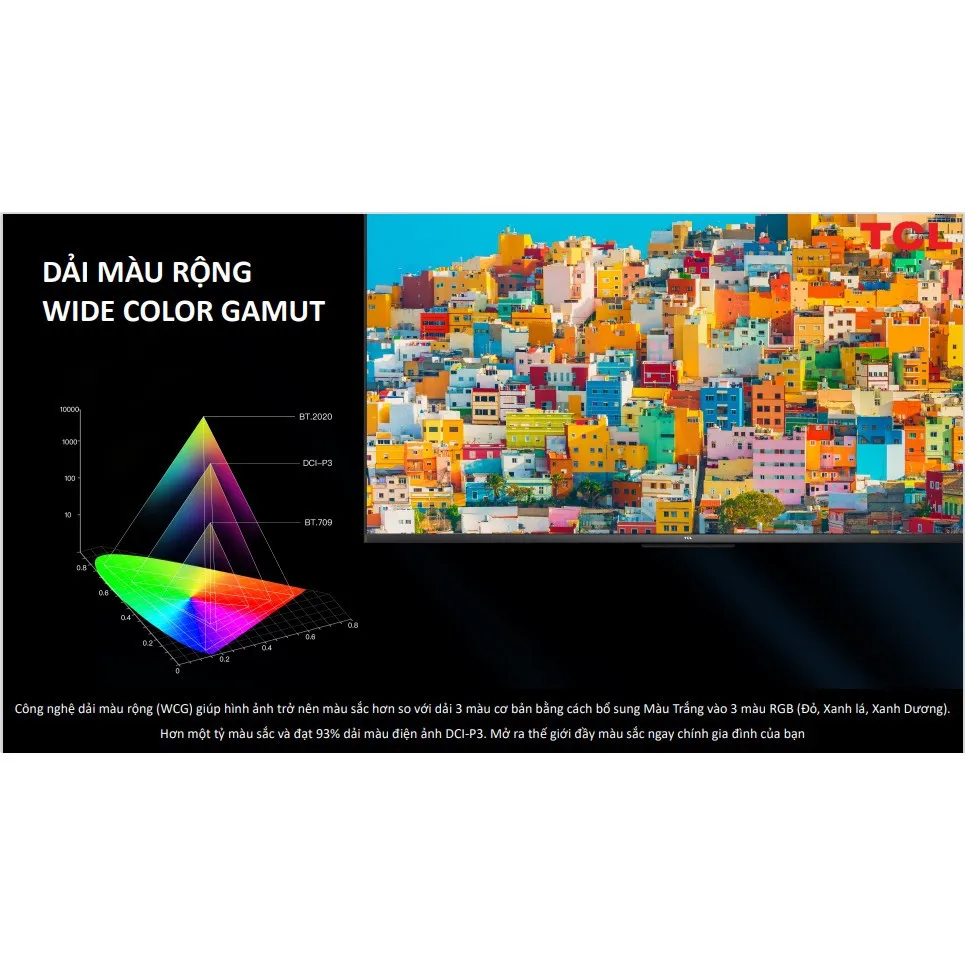 Ảnh Google Tivi TCL 4K 120Hz 55P755 PRO TV 55 Inch P755 2