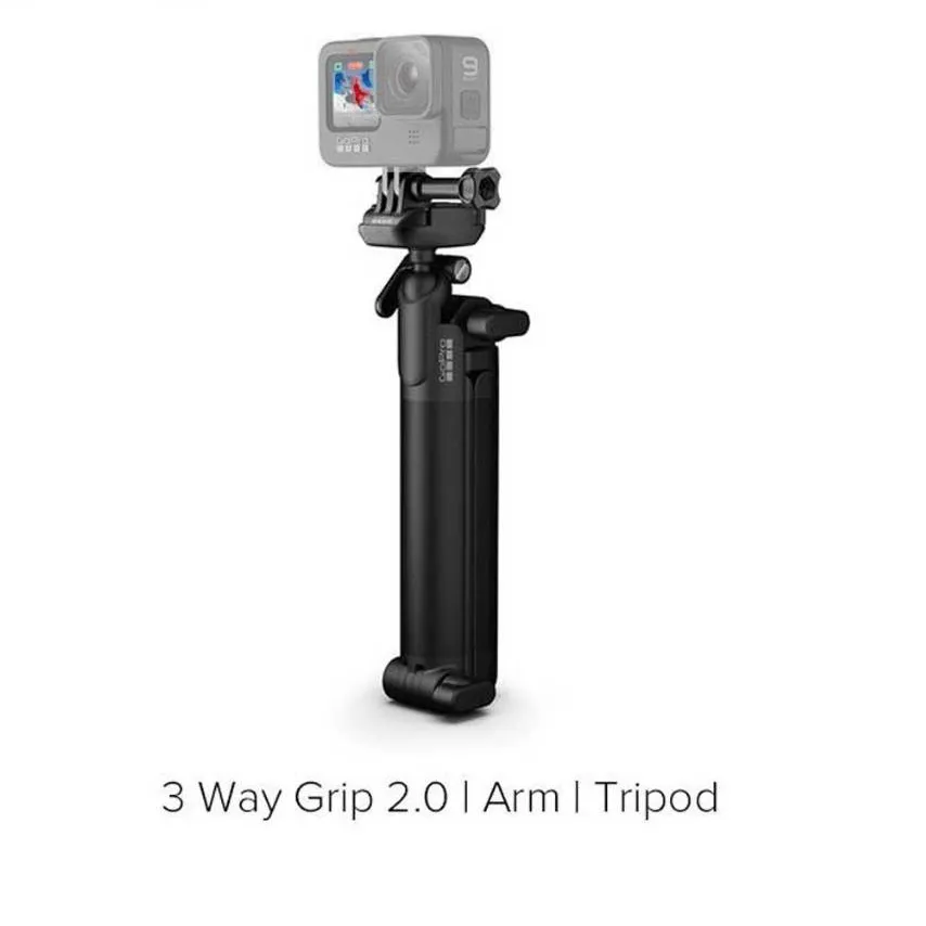 Ảnh GoPro 3-Way Grip 2.0, kích thước 19.5 inch khi mở ra hoàn toàn, gập lại còn 8 inch（ALL HERO CAMERA) 2