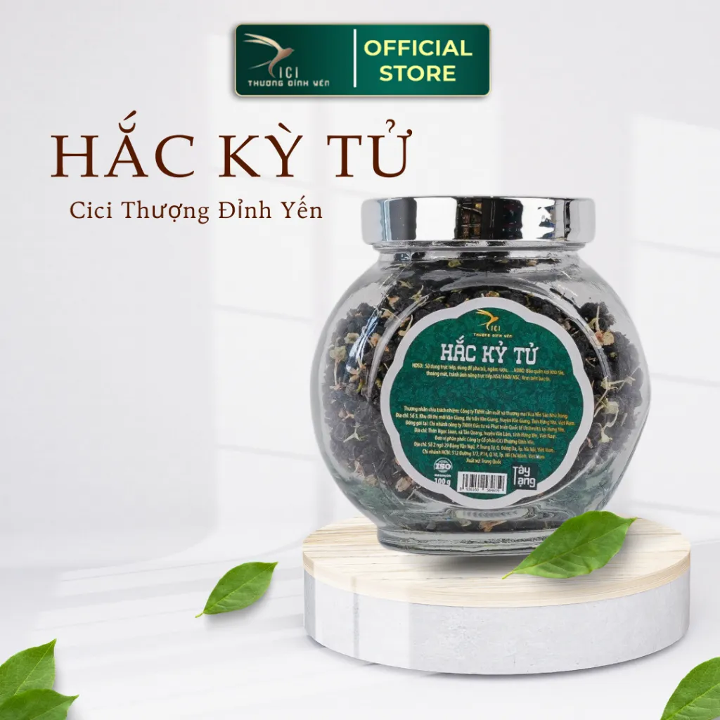 Ảnh Hắc Kỳ Từ VIP CiCi Thượng Đỉnh Yến Lọ 100g Nguyên Chất Thanh Nhiệt Giải Độc Tăng Cường Sức Khỏe 2