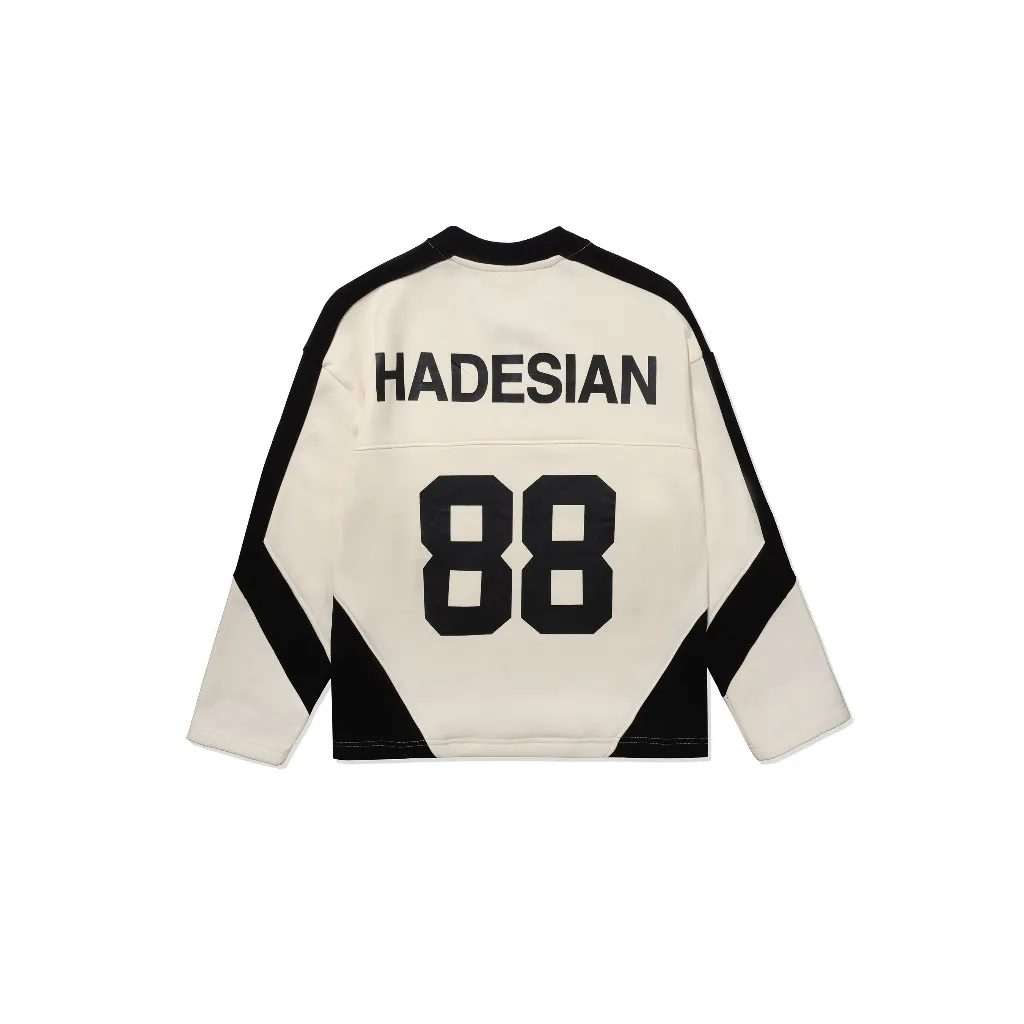 Ảnh HADES Block Sweater - HADES Brand Chính hãng Áo dài tay vải nỉ unisex 2