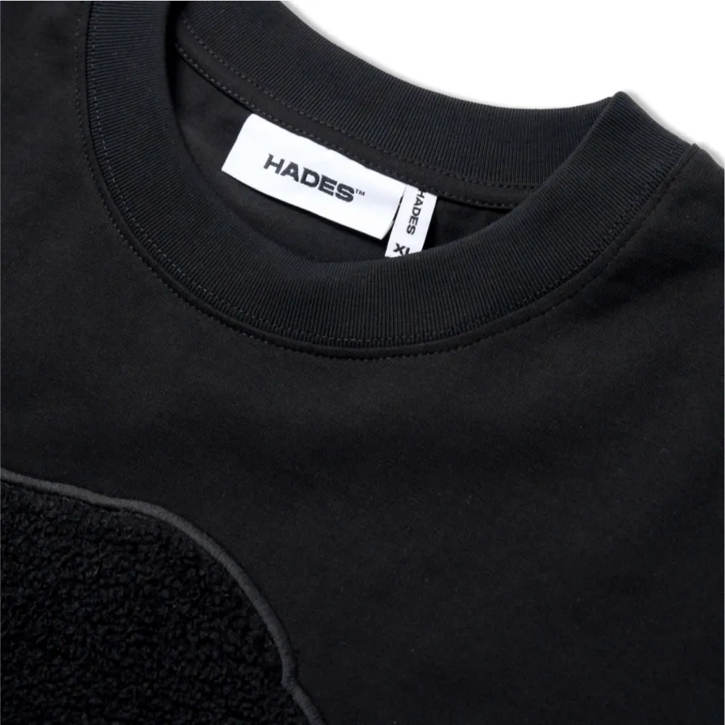 Ảnh HADES FLUFFY GRILL BLACK TEE 100% Cotton - HADES Brand Chính Hãng 2
