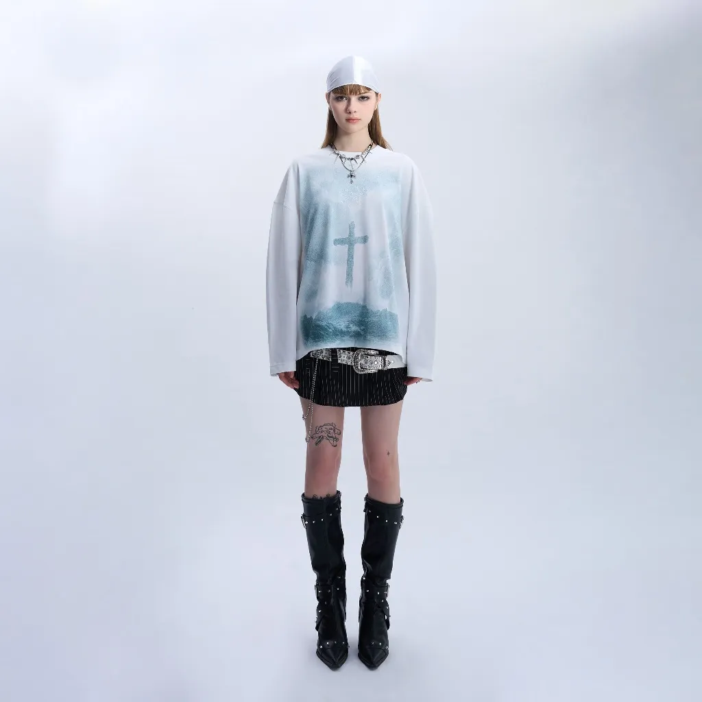 Ảnh HADES Redemption Longsleeve - HADES Brand chính hãng Áo dài tay cotton unisex 4