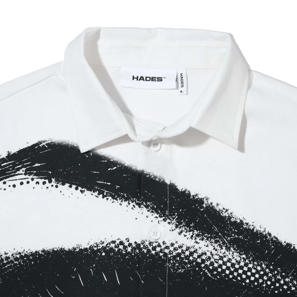 Ảnh HADES Silent Gaze Shirt - HADES Brand chính hãng Áo sơ mi tay ngắn cotton unisex 2