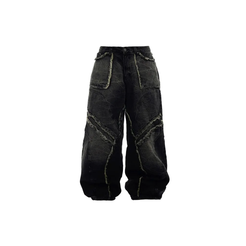 Ảnh HADES Tectonic Rift Jeans - HADES Brand Chính Hãng Quần jeans unisex 1