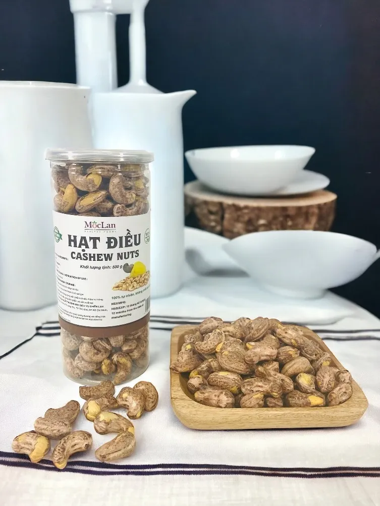 Ảnh Hạt Điều Rang Muối Mộc Lan HEALTHY FOODS - Hàng loại 1 - 250g, 500g 2