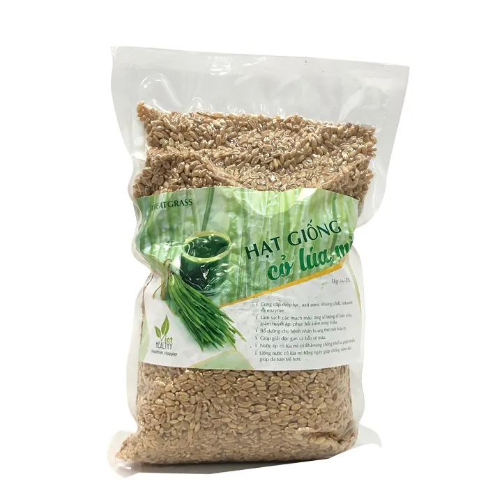 Ảnh Hạt giống cỏ lúa mì Viet Healthy 1kg 1