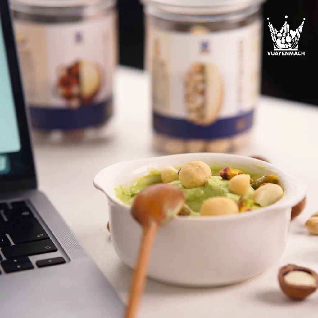 Ảnh Hạt Macca Vua Yến Mạch Úc Size VIp Healthy Organic Hữu Cơ 3