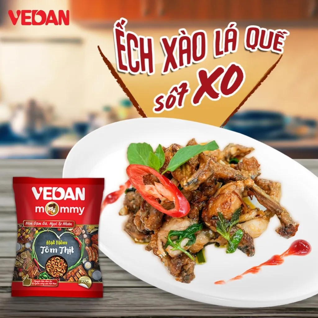 Ảnh Hạt Nêm Mommy Tôm Thịt 900g - Tặng Kèm Bột Ngọt VEDAN 100g 3