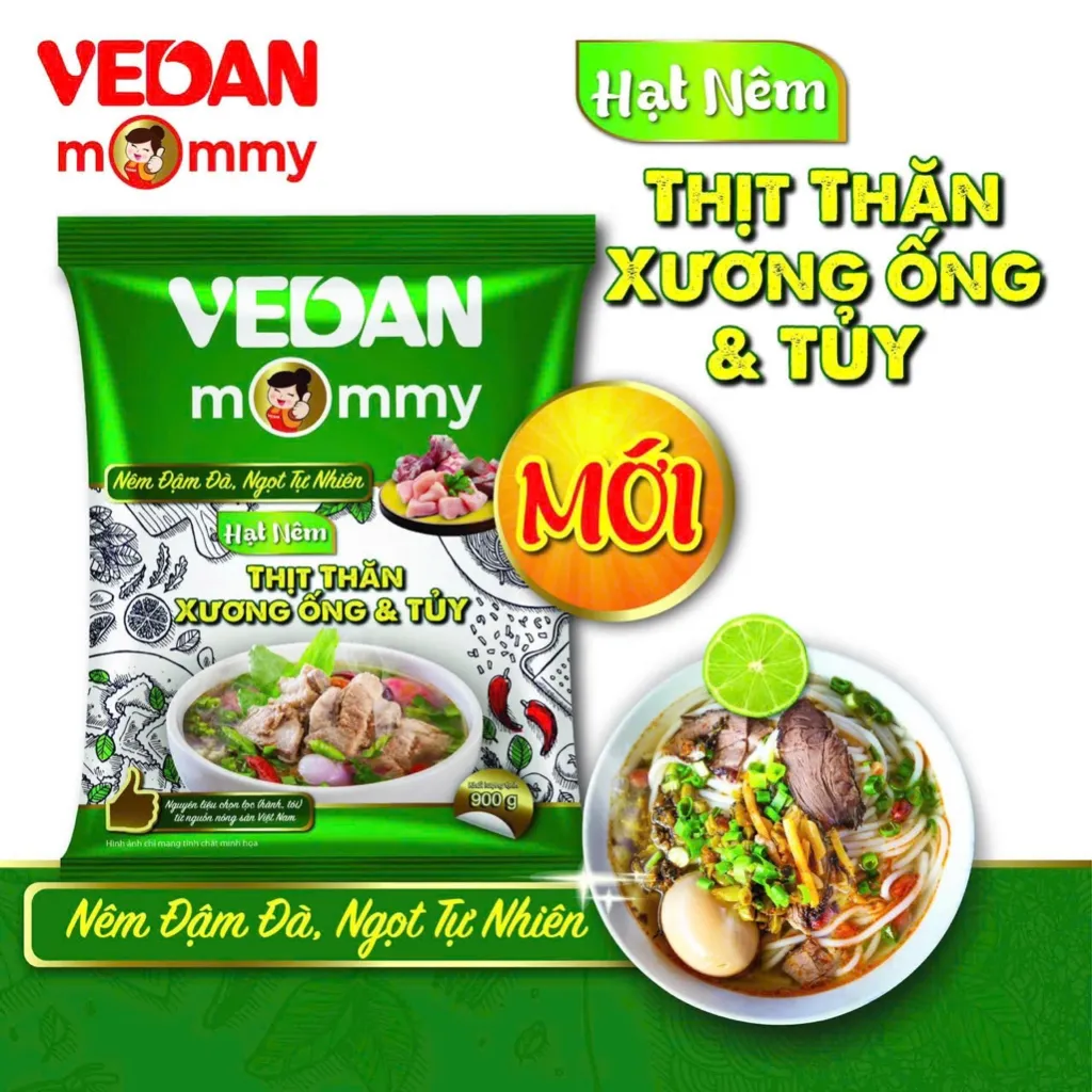 Ảnh Hạt Nêm MOMMY VEDAN Xương Ống Và Tuỷ 2