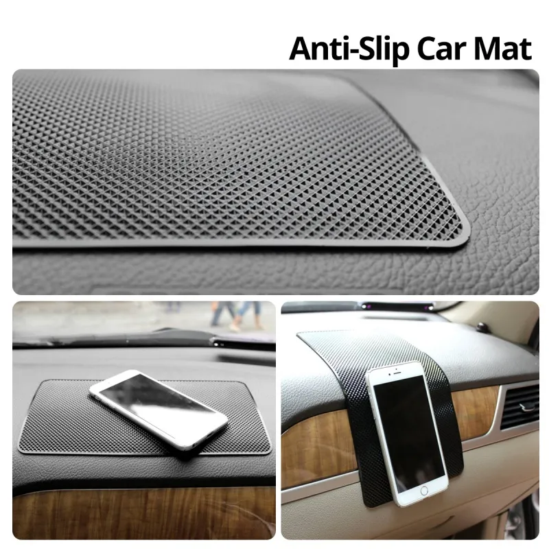Ảnh Hdoorlink Đa Năng Chống Trượt Thảm Silicon Ô Tô Chống Trượt Cầm Dính Miếng Lót Giá Đỡ Điện Thoại Thảm Nội Thất Ô Tô Phụ Kiện 2