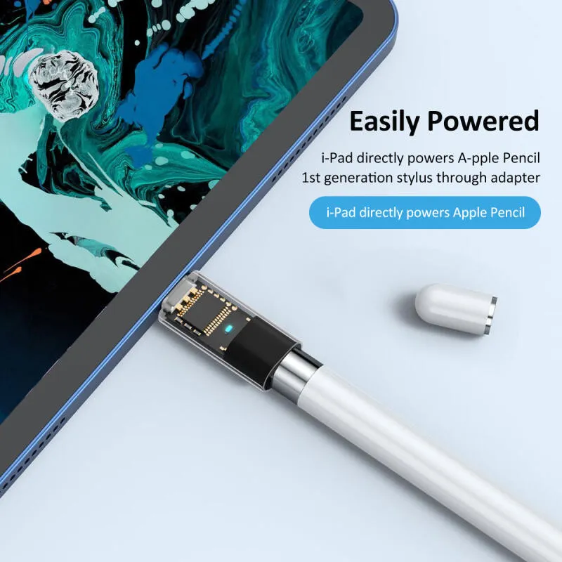 Ảnh HdoorLink USB C sang pencil 1st Adapter ipencil 1st và Pad gen 10 Đầu nối sạc nối Bluetooth giữa 4