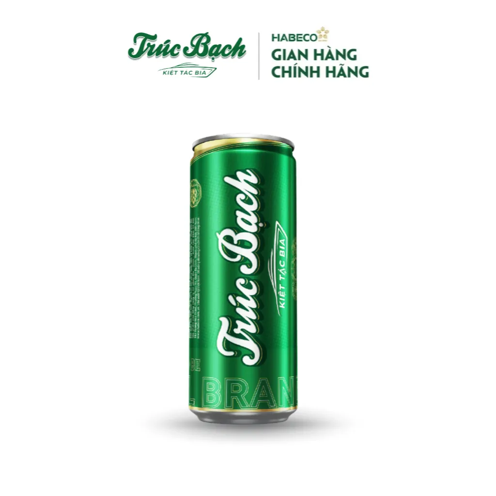 Ảnh HỎA TỐC HÀ NỘI - Thùng 24 lon Bia Trúc Bạch - HABECO (330ml/lon) 3
