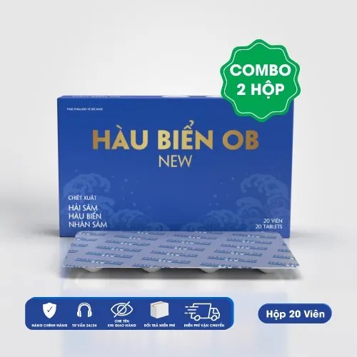 Ảnh HOBN-2 Hộp Tăng chất lượng số lượng tinh trùng- Hàu Biển Ob New GrowGreenAz, Oyster Plus, Tăng Thời Gian QH [Chính Hãng] 2