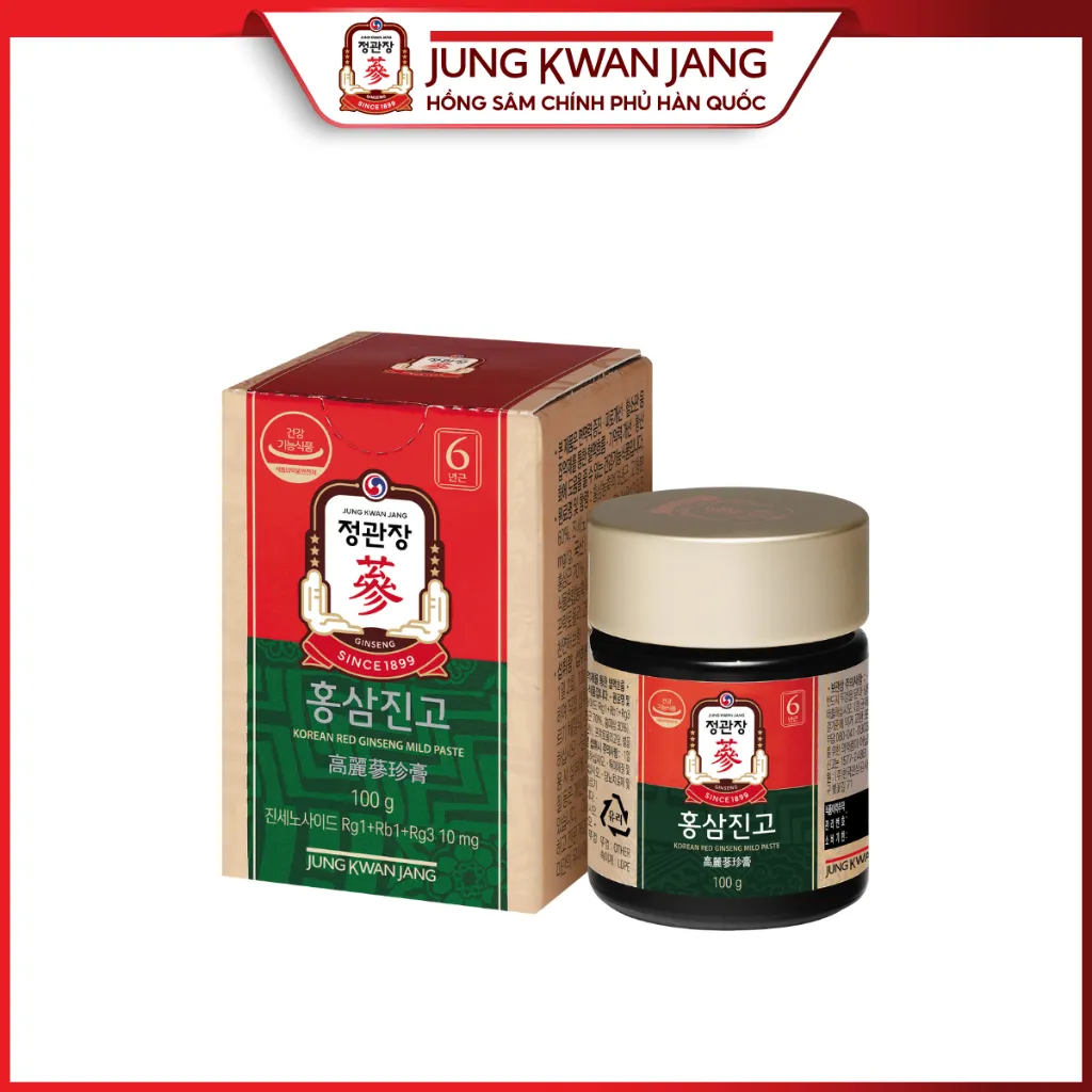 Ảnh Hồng Sâm Mật Ong KGC Jung Kwan Jang Mild Paste (Hũ 100g) 2