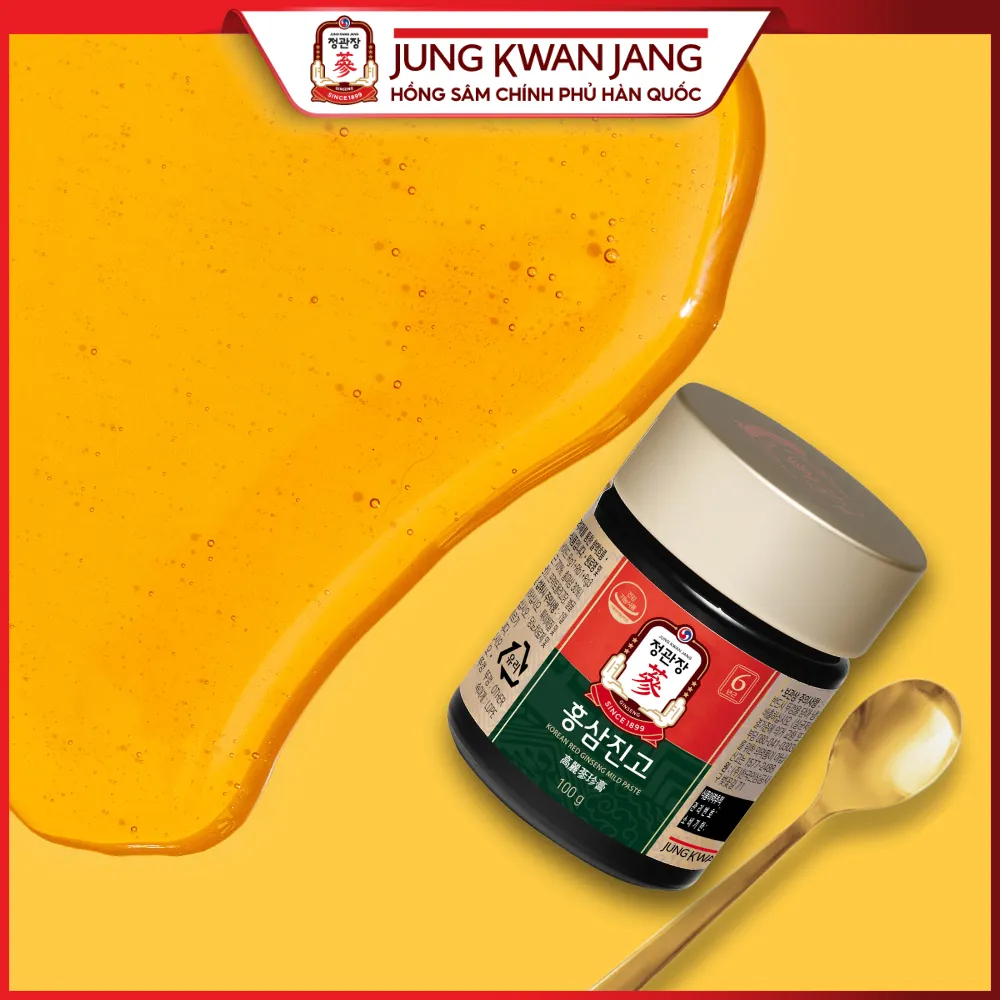 Ảnh Hồng Sâm Mật Ong KGC Jung Kwan Jang Mild Paste (Hũ 100g) 4
