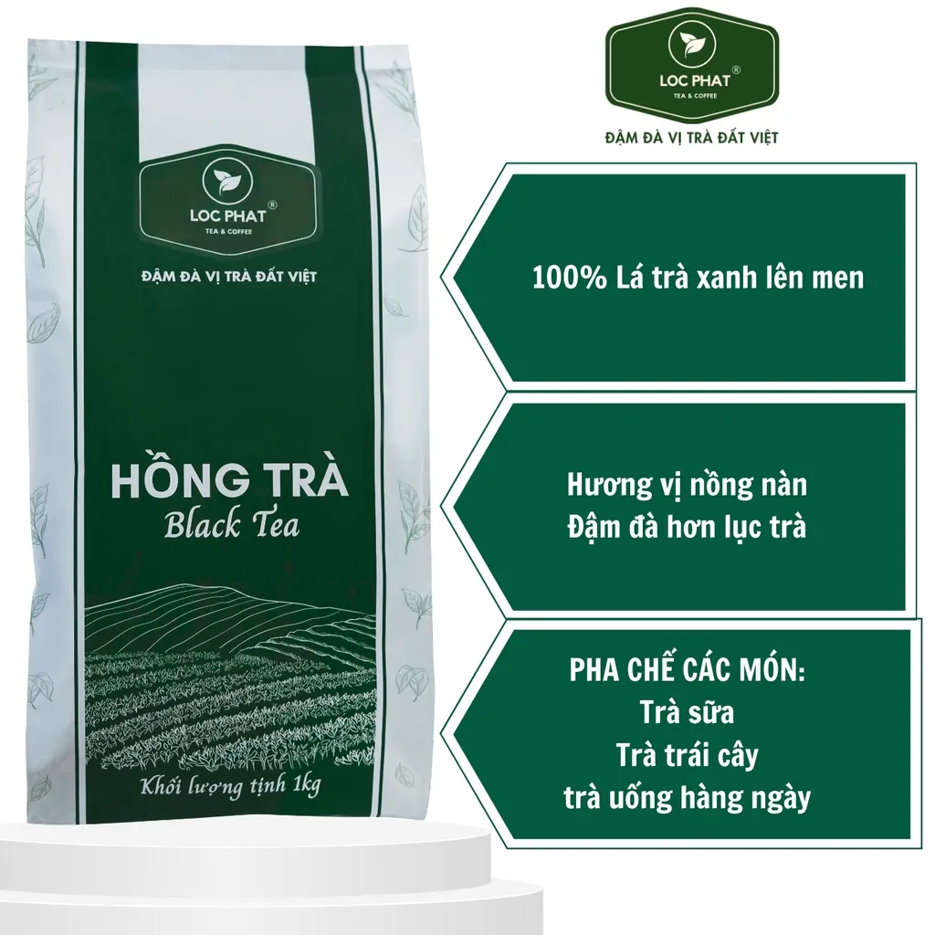 Ảnh Hồng Trà Lộc Phát - 1KG - Dùng Để Pha Chế Đồ Uống 1
