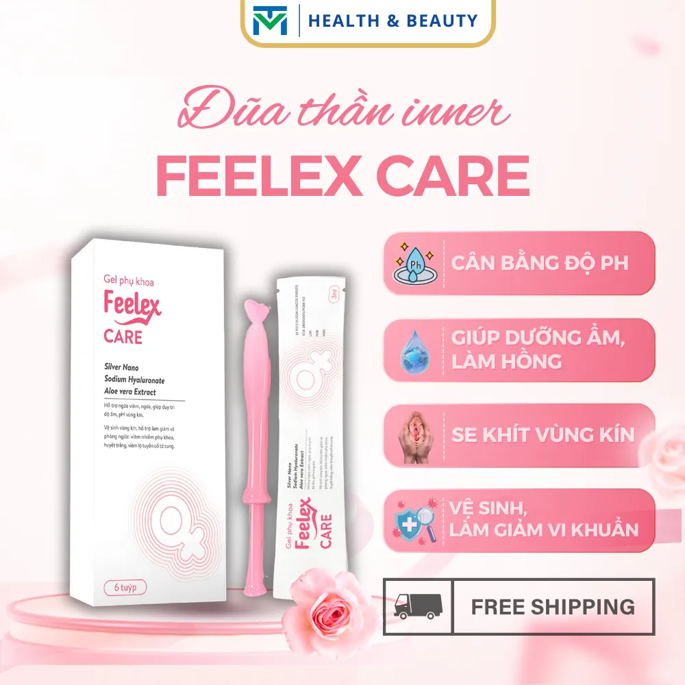 Ảnh Hộp 06 chiếc đũa thần inner Feelex Care, vệ sinh vùng kín phụ nữ toàn diện, an toàn, tiện lợi 1