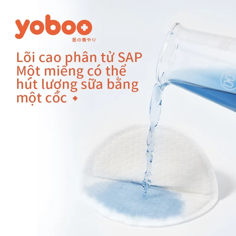 Ảnh Hộp 30 Miếng Lót Thấm Sữa Mẹ yoboo Chất Lượng Nhật Bản 4