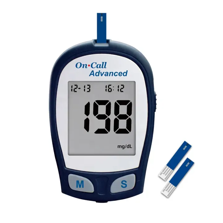 Ảnh Hộp 50 Que Thử Đường Huyết On Call Advanced Gồm 2 Lọ, Mỗi Lọ 25 Que 1
