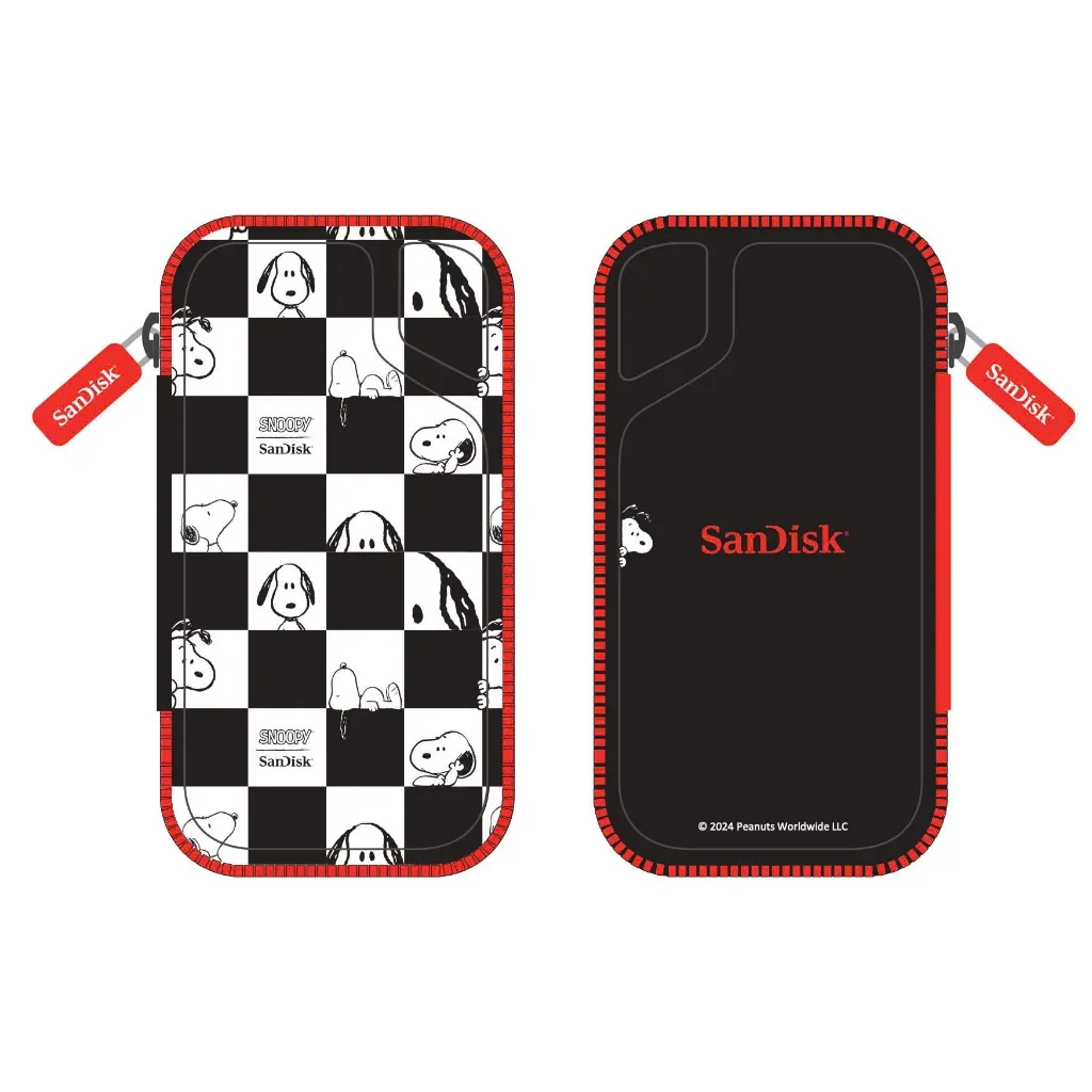 Ảnh Hộp bảo vệ SSD di động Snoopy x SanDisk 1