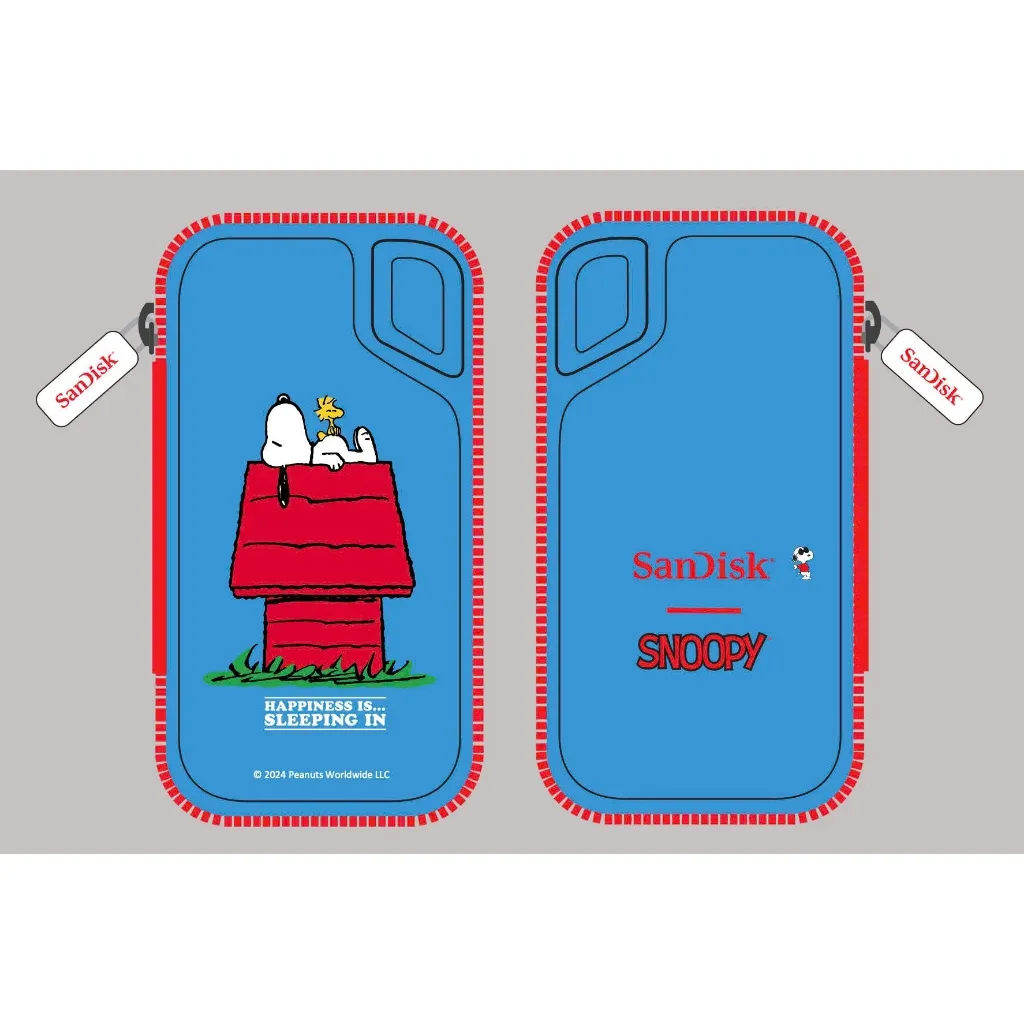 Ảnh Hộp bảo vệ SSD di động Snoopy x SanDisk 2
