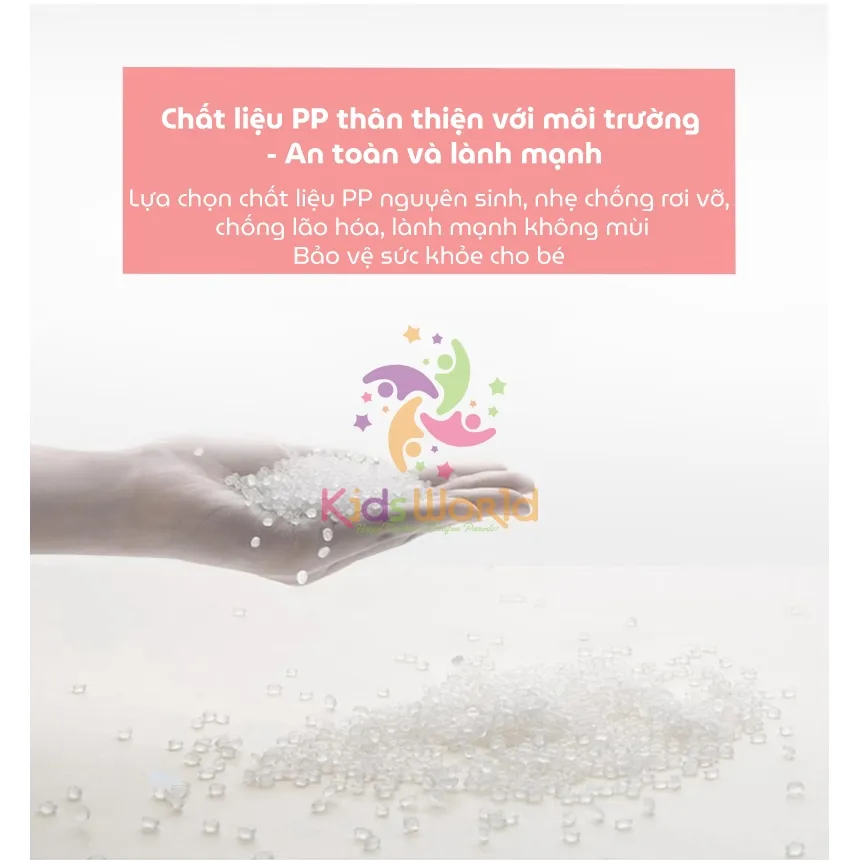 Ảnh Hộp chia sữa bột KidAndMom hình gấu cho bé 3 tầng và 4 Tầng có quai đeo tiện dụng nhỏ gọn 3