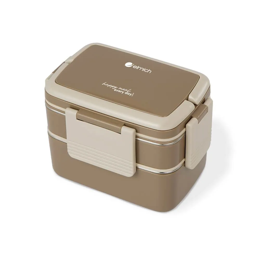 Ảnh Hộp cơm 2 tầng inox 304 Elmich EL8313 dung tích 1.5L 2