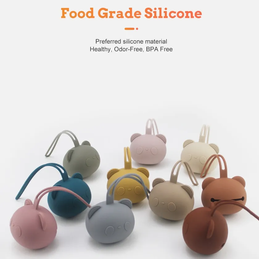 Ảnh Hộp đựng núm ti ngậm mọc răng MAMIMAMIHOME bằng silicone tiện lợi cho bé 2