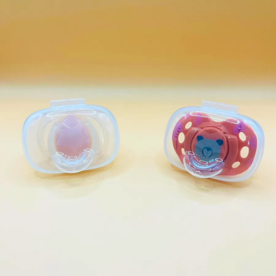 Ảnh Hộp Đựng Ty Ngậm Trong Suốt Tommee Tippee - Loại Đơn, Đựng Được 1 Ty Ngậm Bất Kỳ 1
