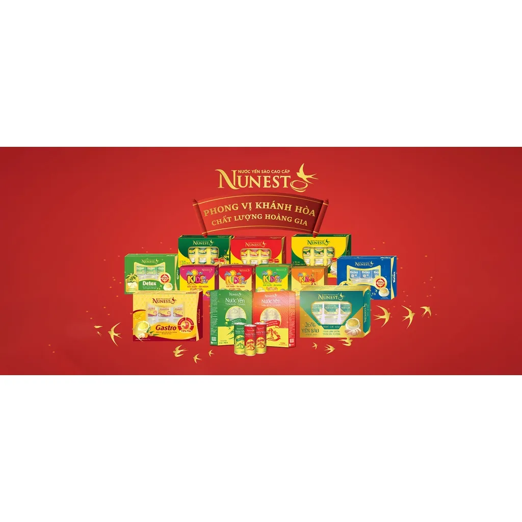 Ảnh Hộp nước yến cao cấp NUNEST NGỌC LỤC BẢO (6 lọ x 70ml) 3