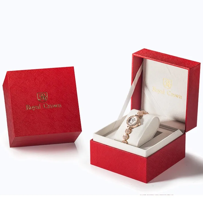 Ảnh Hộp Đồng Hồ Royal Crown Chính Hãng Vỏ Gỗ Lót Nỉ Sang Trọng 1