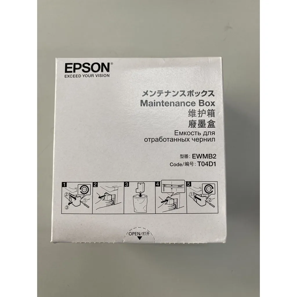 Ảnh Hộp Thải Mực T04D1 Epson L4160/L4260/L6260/L6270/L6290/L14150/L6490/L6460/L616/L6190/L6170/ET/M2140/M3140/M3170/M15140 4