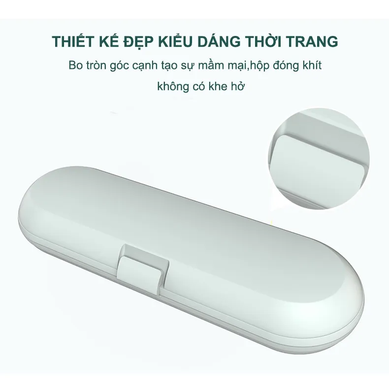 Ảnh Hộp Đựng Bàn Chải Điện DELADEP Chất Liệu Nhựa ABS An Toàn Dùng Để Đựng Bảo Quản Bàn Chải Khi Du Lịch  - HDB01 3