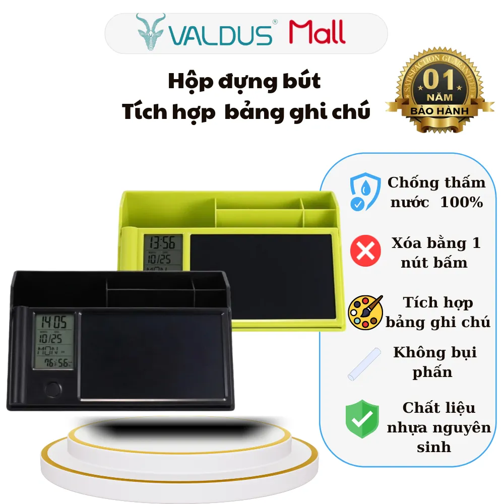 Review Hộp Đựng Bút Manigo P01001 Kèm Bảng Vẽ Tự Xóa & Đồng Hồ - Đa Năng Cho Bé Học Tập