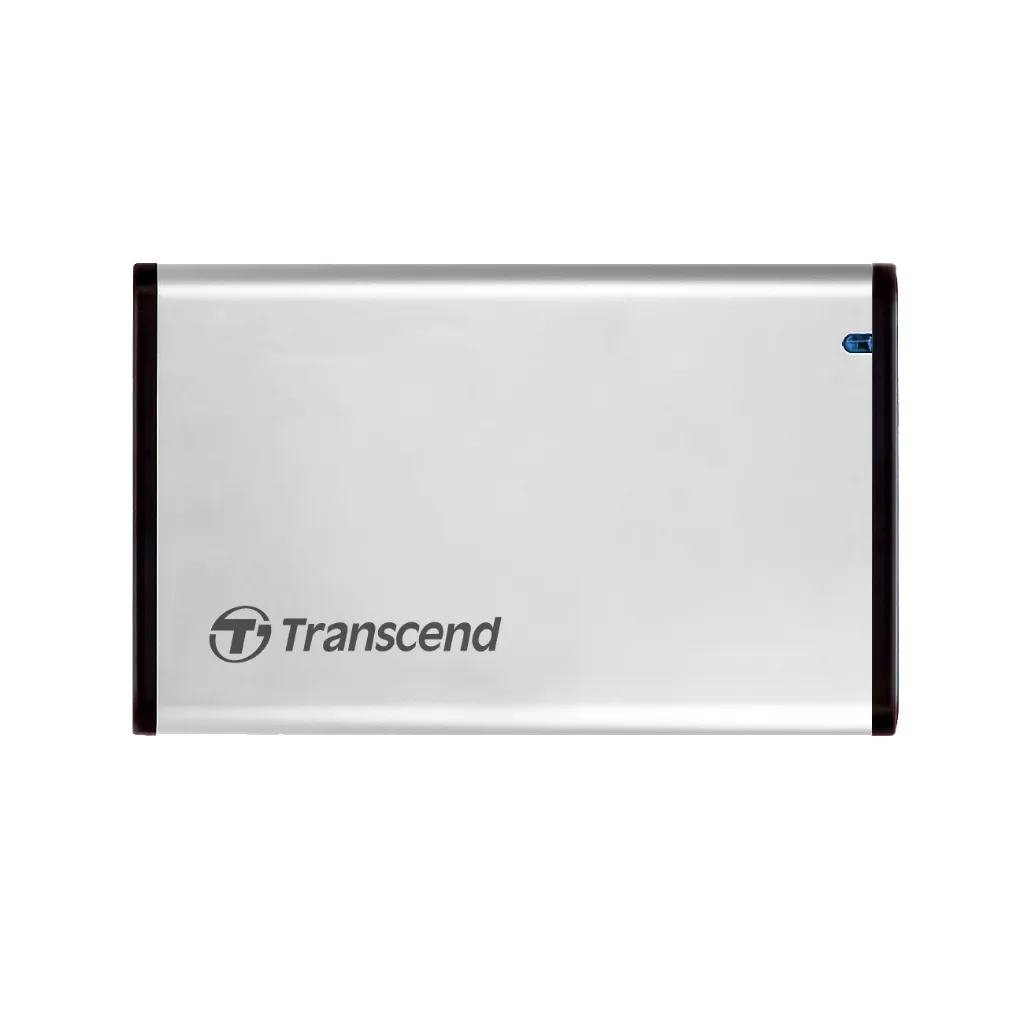 Ảnh Hộp đựng ổ cứng SSD/HDD Transcend 2.5” SATA III USB 3.1 Gen 1 TS0GSJ25S3 Bảo hành 2 năm 1
