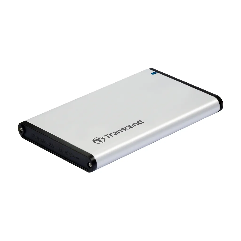 Ảnh Hộp đựng ổ cứng SSD/HDD Transcend 2.5” SATA III USB 3.1 Gen 1 TS0GSJ25S3 Bảo hành 2 năm 2