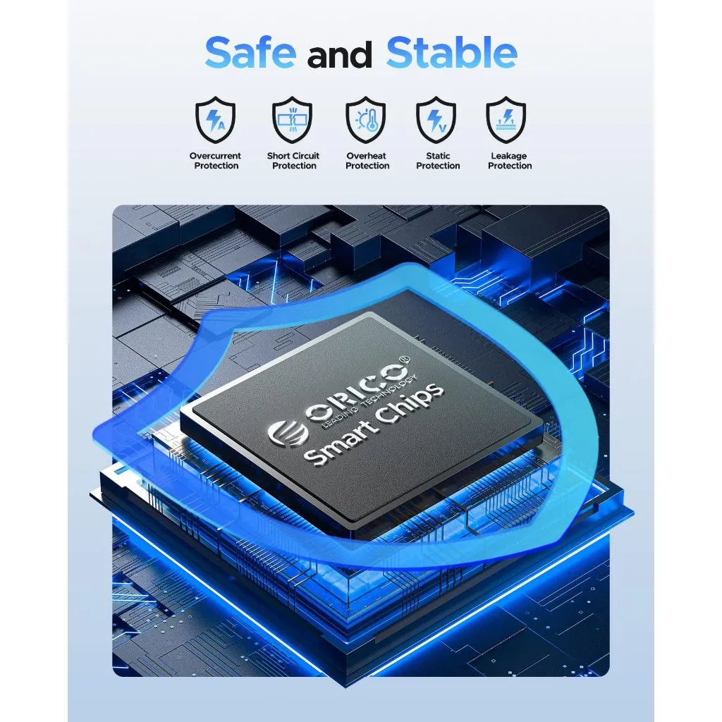 Ảnh Hộp đựng ổ cứng USB C 2,5 inch ORICO USB 3.1 Gen 1 sang SATA III (25PW1) 3