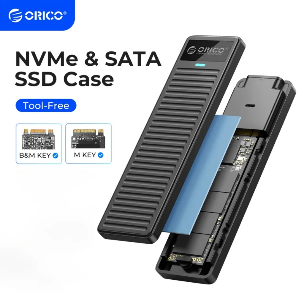 Đánh Giá Hộp Đựng SSD ORICO M.2 NVMe 10Gbps PDDM2C3 - Tốc Độ & Tiện Lợi