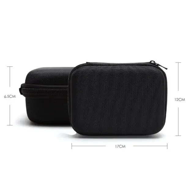 Ảnh Hộp/Túi Đựng Sạc, Phụ Kiện Macbook Lucas Đen Chống Sốc, Chống Trầy Bảo Vệ Sạc Và Phụ Kiện Tối Ưu 2