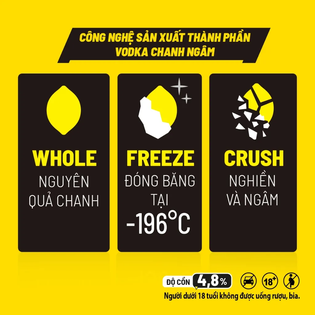 Ảnh [HSD: 28/08/2025] Combo Thùng -196 Vodka Soda Vị Chanh Kèm Bộ Loa Bluetooth 2 Mic Hát Karaoke - Nồng 3