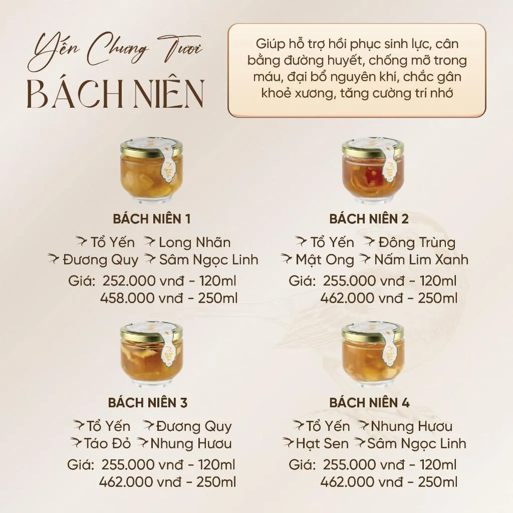 Ảnh Hũ Yến Chưng Tươi 120-250ml CiCi Thượng Đỉnh Yến Nguyên Chất Yến Sào Khánh Hòa Sợi Dai Chưng Nóng Yến Chưng Tươi 2