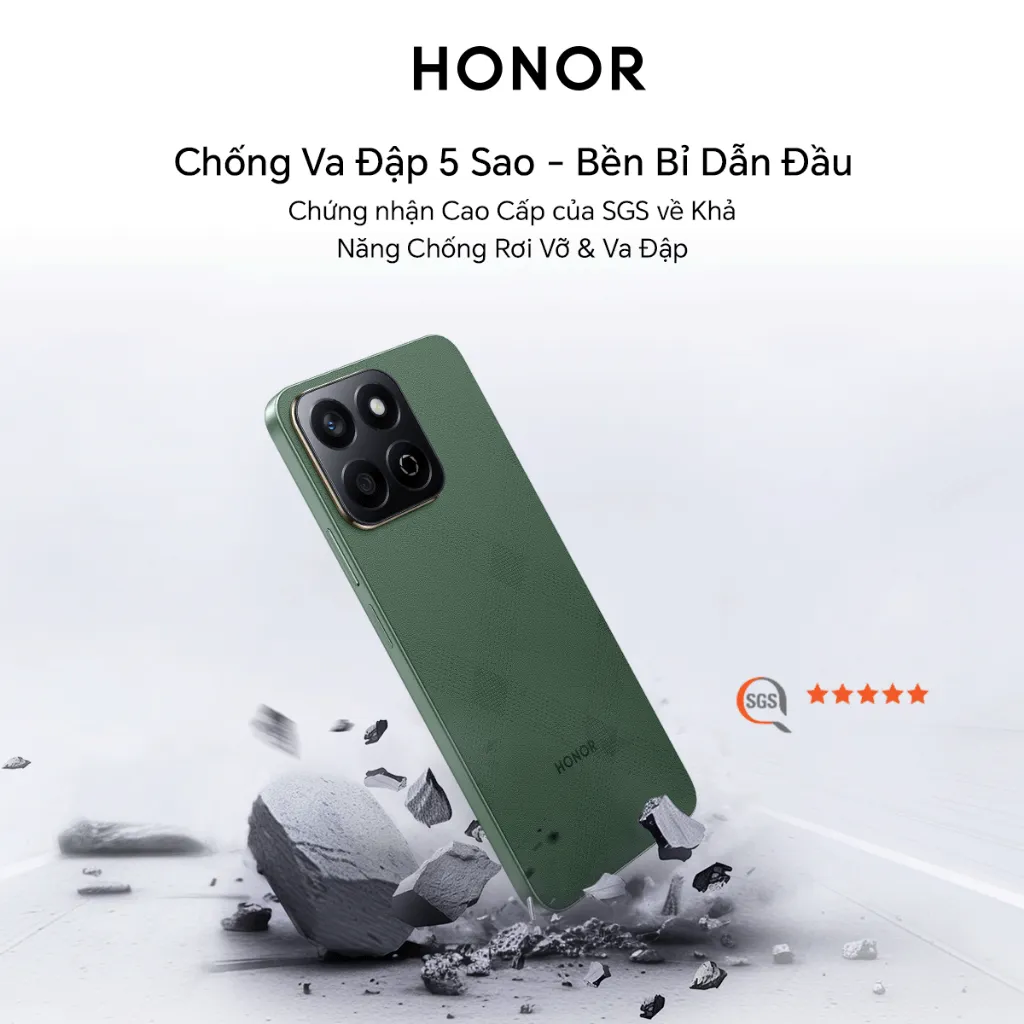 Ảnh Điện thoại di động HONOR X7c 8GB + 256GB | Pin 6000mAh | Camera 108MP| Loa kép | Kháng nước IP64 3