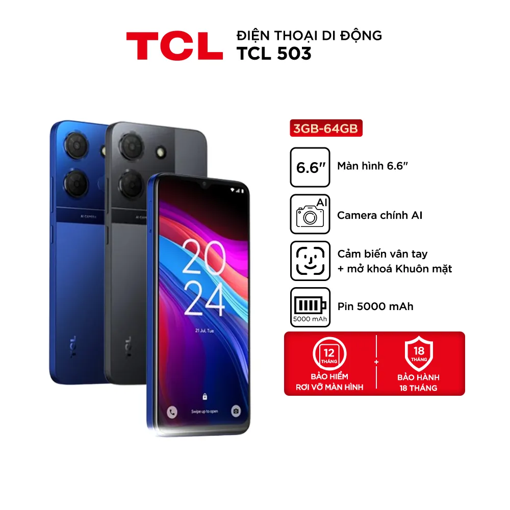 Ảnh Điện thoại di động TCL 503 -  Hàng chính hãng 1