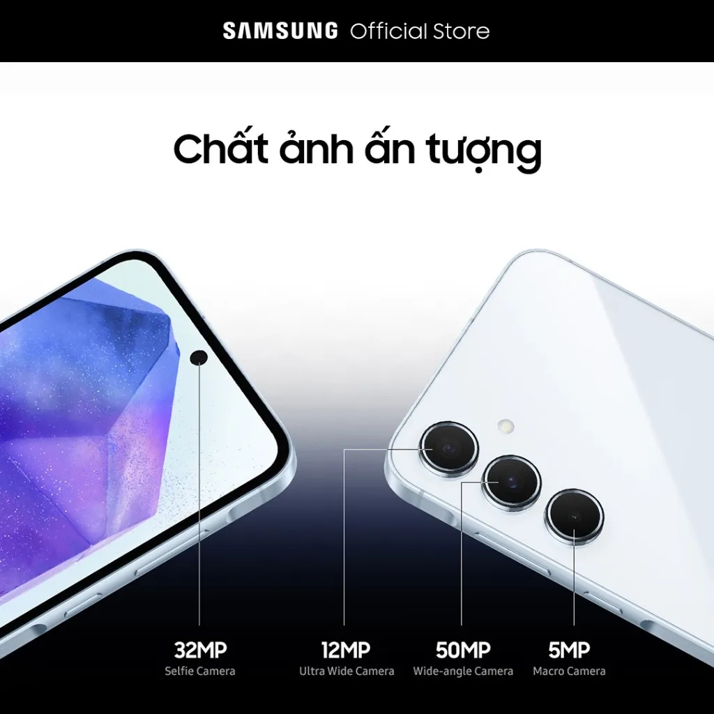 Ảnh Điện thoại Galaxy A55 5G phiên bản giới hạn Gaming RƯƠNG AWESOME - Bộ quà trị giá 1.6 triệu đồng 3
