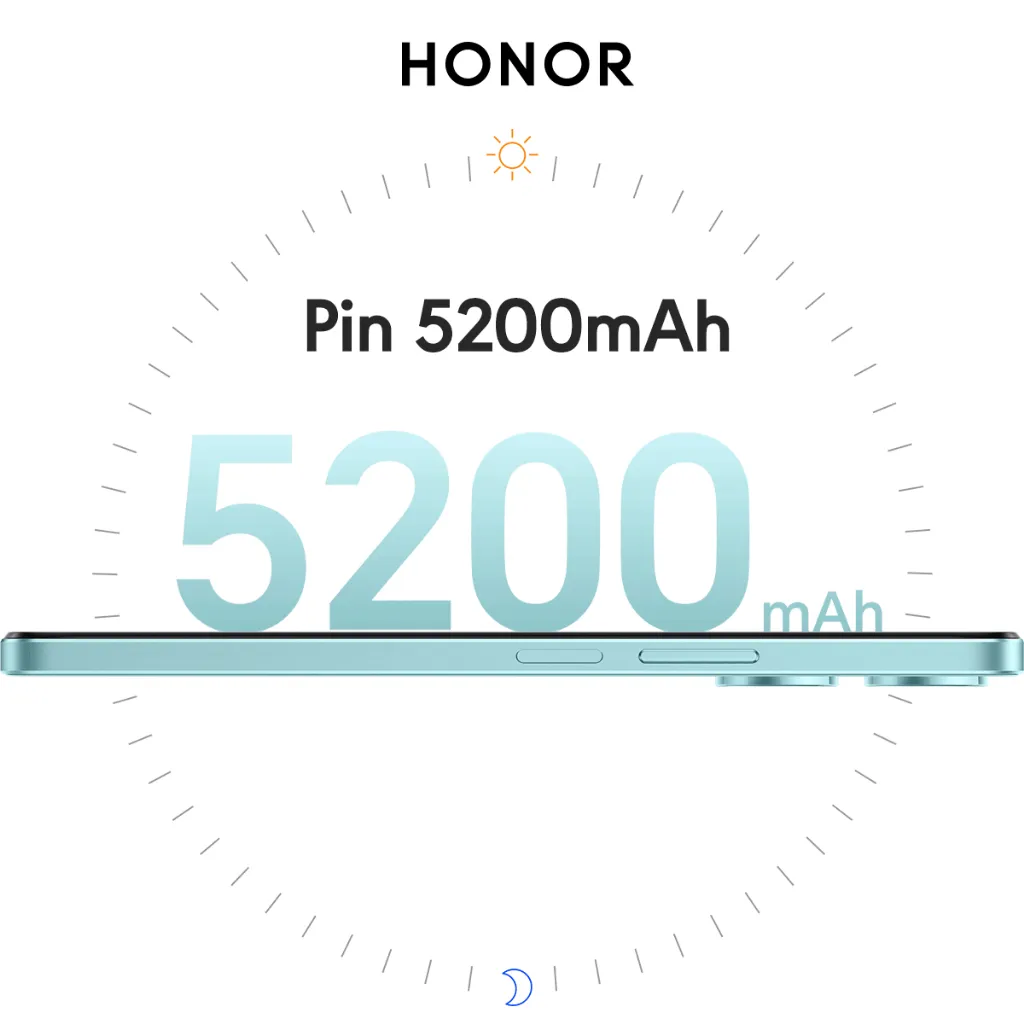 Ảnh Điện thoại HONOR X5 Plus 4GB+64GB | Pin 5200mAh 90Hz | Màn hình 6.56" | BH 13 Tháng Hàng Chính Hãng 3