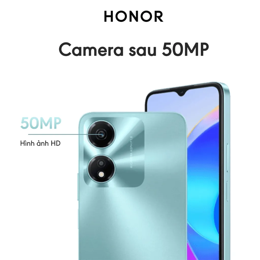 Ảnh Điện thoại HONOR X5 Plus 4GB+64GB | Pin 5200mAh 90Hz | Màn hình 6.56" | BH 13 Tháng Hàng Chính Hãng 4