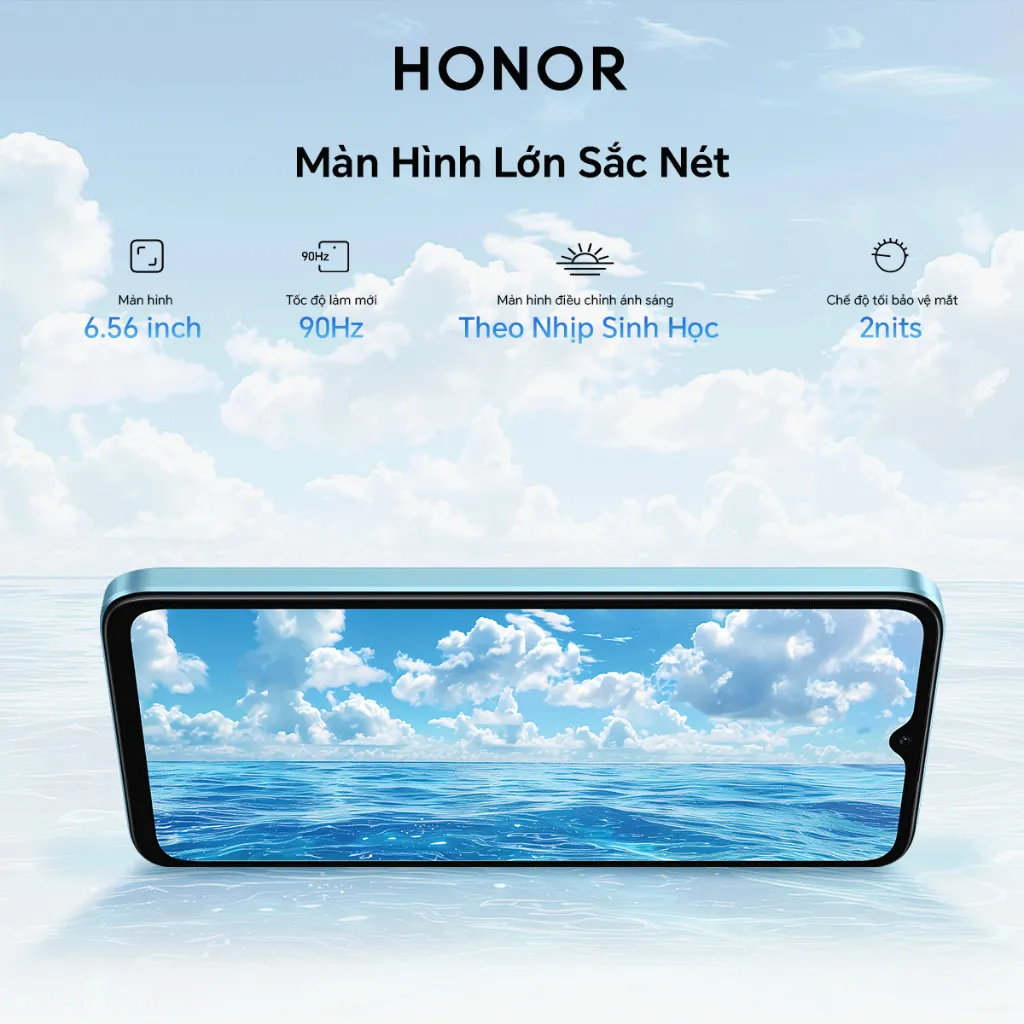 Ảnh Điện thoại HONOR X5b Plus (4+4)GB+128GB | Pin 5200mAh 90Hz | Màn hình 6.56" | Bảo Hành 13 Tháng 4