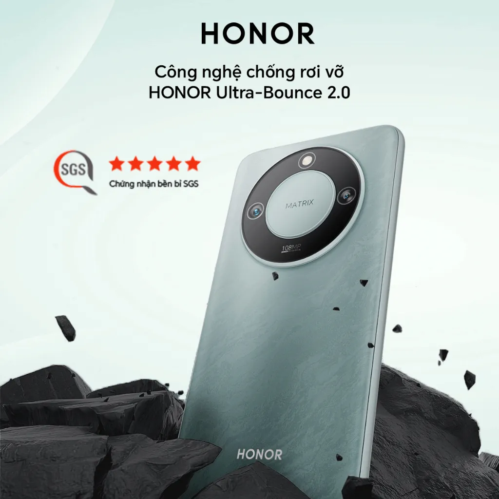 Ảnh Điện thoại HONOR X9c Smart 5G 12GB + 256GB| Pin 5800mAh, Camera 108MP | Bảo hành 24 Tháng 4